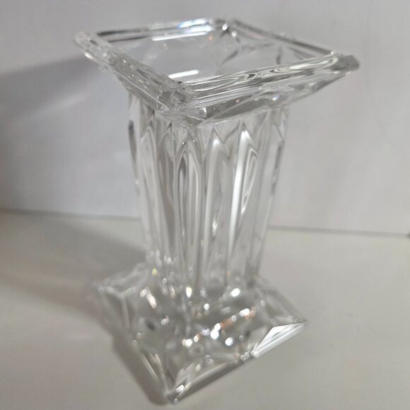 PartyLite Lead Crystal Prism Vase - Picture 4 of 7